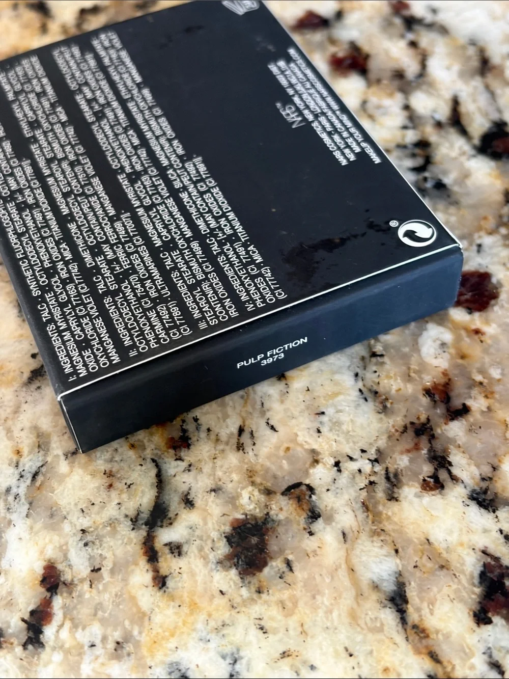 ⚡️🖤NARS Pulp Fiction Eyeshadow Quad